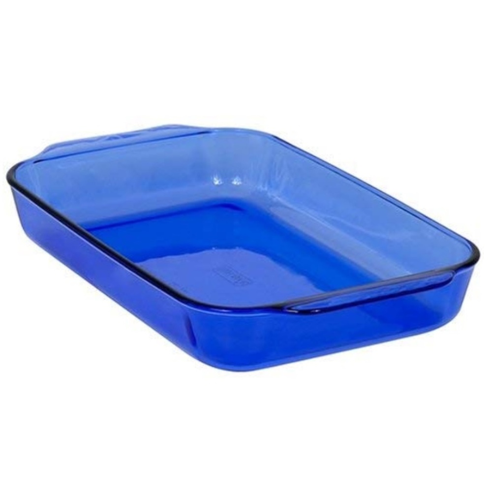 Pyrex 13 x 9 x 2 Cobalt Blue VTG Casserole